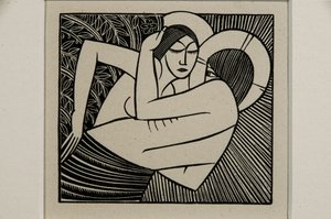 Stay Me With Apples alkotó: Eric Gill