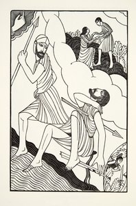 Troilus halála alkotó: Eric Gill