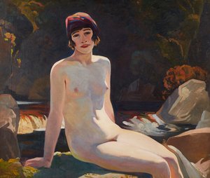 Cecile (Walton) a Crianlarichban (vásznon)