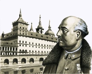 Franco tábornok portréja alkotó: Eric Parker