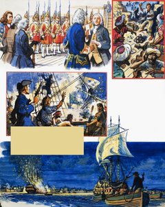 A brit tengerész album: A franciák elleni harc