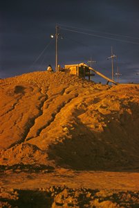 Ónbánya a Jos-fennsíkon, Nigéria, Afrika