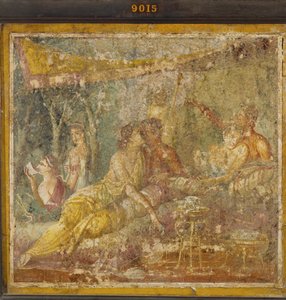 Két pár egy nyári triklimián alkotó: Erich Lessing