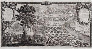 A varsói csata 1656 júliusában alkotó: Erik Dahlbergh