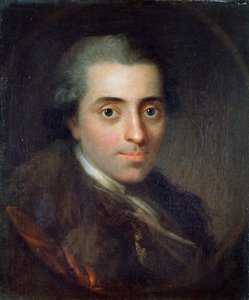 Johannes Ewald dán költő portréja