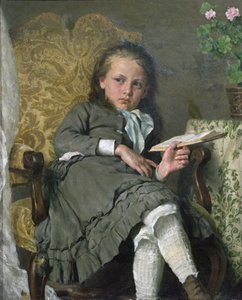 Lány a székben alkotó: Erik Theodor Werenskiold