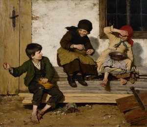 Játszó gyerekek alkotó: Erik Theodor Werenskiold