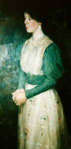 Miss Ellen Dick portréja, 1900 körüli (olaj, vászon) alkotó: Erik Theodor Werenskiold