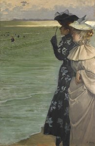 Fürdőidő a tengerparton Fürdőidő a tengerparton, 1896.