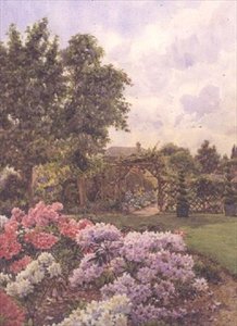 Rhododendronok alkotó: Ernest Arthur Rowe