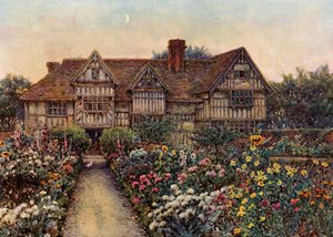 Rumwood Court, Langley, Kent (színes litó) alkotó: Ernest Arthur Rowe