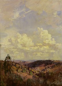 És hagyjuk, hogy az esti és a reggeli felhők (Tennyson) alkotó: Arthur Streeton