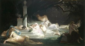 Nimfák Adonis sírjánál alkotó: Ernest Augustin Gendron