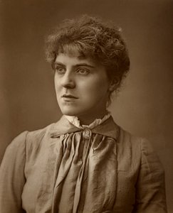 Janet Achurch brit színésznő és színész-menedzser, 1887 alkotó: Ernest Barraud
