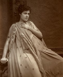 Julia Neilson brit színésznő, 1888. alkotó: Ernest Barraud
