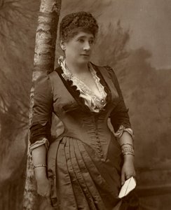 Mrs. John Wood, brit színésznő és színházi menedzser, 1888.