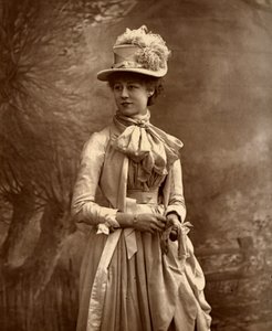 Violet Vanbrugh brit színésznő, 1887.