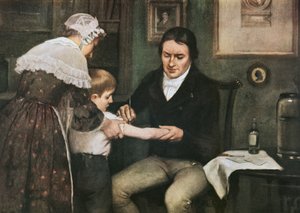 Dr. Edward Jenner (1749-1823) első oltását végezte a himlő ellen James Phippsen, nyolcéves fiún, május 14-én