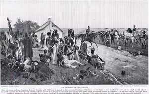The Morning of Waterloo, illusztráció a „Hutchinson
