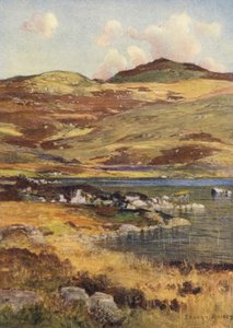 Loch Skae (színes litográfia)