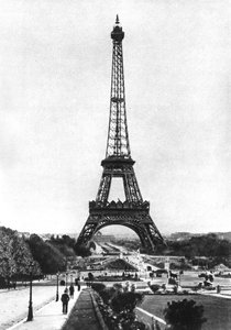 Az Eiffel-torony Trocadero-ból, Párizs, 1931. alkotó: Ernest Flammarion