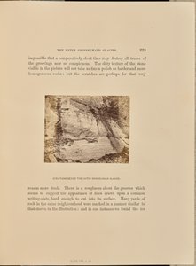Csíkok az Unter Grindelwald gleccser mellett alkotó: Ernest H. Edwards