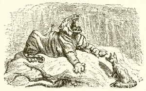 A róka és a tigris alkotó: Ernest Henry Griset