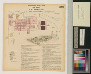 Manantico Bleach and Dye Works, Hexamer General Surveys, 12. kötet, 1101. tábla