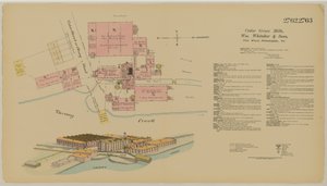 Tabor St. és Olney Road, Hexamer általános felmérések, 1894 alkotó: Ernest Hexamer