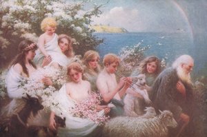 A tél utáni tavasz, Bibbys Annual alkotó: Ernest Higgins Rigg