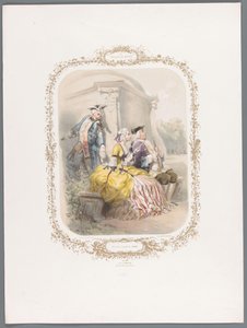 A nő titokban üzenetet ad a fiatalembernek Elle vous répond le Jeudi (cím a tárgyon) A szerelem hete (sorozat címe) La semaine des amours (sorozat címe a tárgyon) alkotó: Ernest Jaime