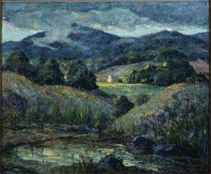 Közeledő vihar alkotó: Ernest Lawson