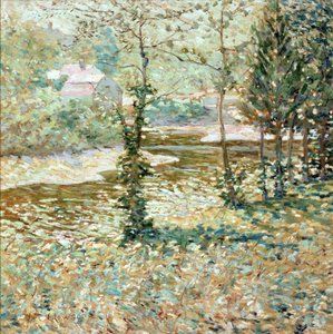 Vidéki jelenet, tél, 1910