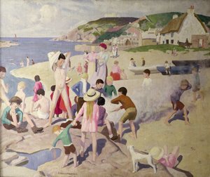 Tengerparti jelenet, 1925 körül