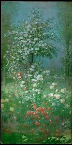 Rózsák, dekoratív panel alkotó: Ernest Quost