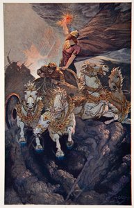 "Merodach megtámadja Tiamat", 1915.