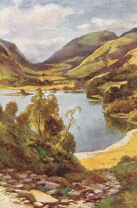 Grasmere Loughriggből (színes litó) alkotó: Ernest William Haslehust