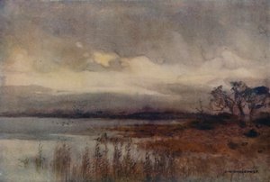 Hickling Broad (színes litó) alkotó: Ernest William Haslehust