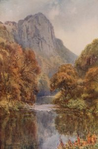 Magas Tor, Matlock (színes litó) alkotó: Ernest William Haslehust