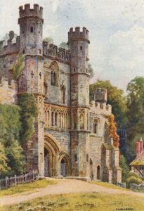 The Gateway, Battle Abbey (színes litó) alkotó: Ernest William Haslehust