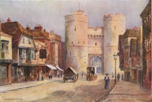 Westgate (színes litó) alkotó: Ernest William Haslehust