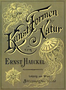 Ernst Haeckel „Art Forms of Nature” címlapja