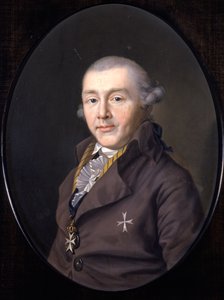 August szász-gothai altenburgi herceg portréja, 1795