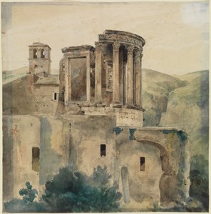 Vesta temploma Tivoliban alkotó: Ernst Fries