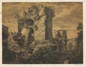 Hat kilátás a heidelbergi kastélyra: Torony