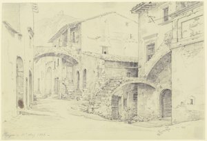 Utca Terni-Papignóban alkotó: Ernst Fries