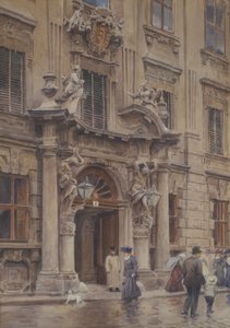Das Portal des Palais Kinsky