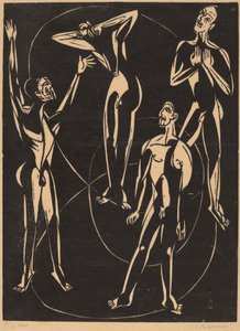 Érzések, 1937. alkotó: Ernst Ludwig Kirchner