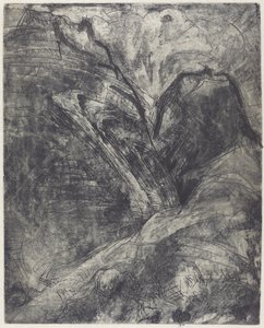 Berge-hegység, 1920. alkotó: Ernst Ludwig Kirchner