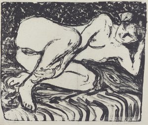 Fekvő akt, 1907.